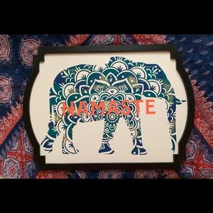 Namaste Elephant Decor